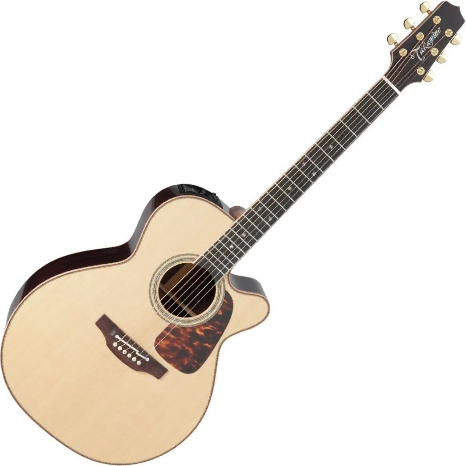 Takamine P7NC Natural Electro-Acoustic Jumbo Guitar