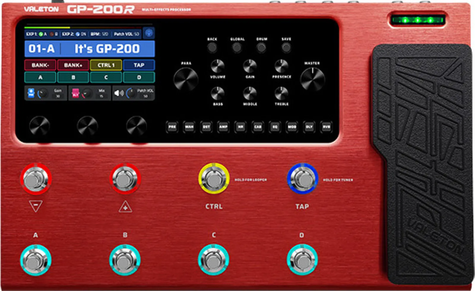 Valeton GP-200R Modeling Pedal