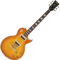Vintage V100THB Electric Guitar Honey Burst