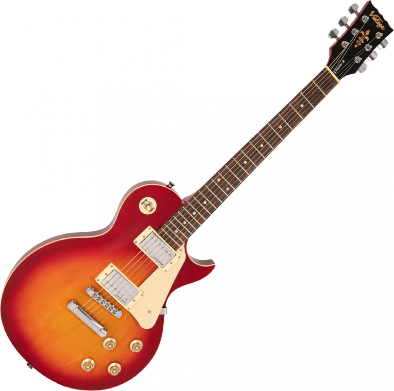 Vintage V10CSB Coaster Cherry Sunburst Electric Guitar