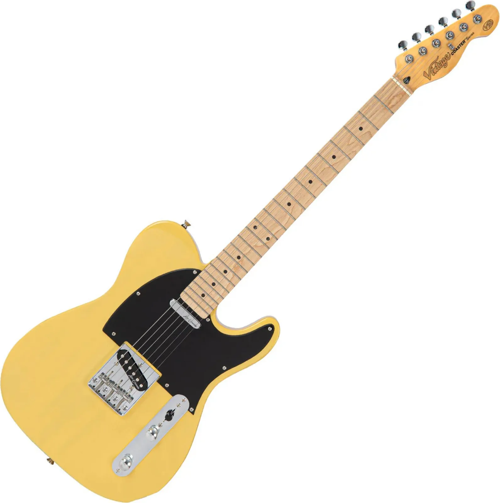 Vintage V20MBS Electric Guitar-COASTER