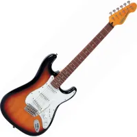 Vintage V6SSB Electric Guitar Sunburst