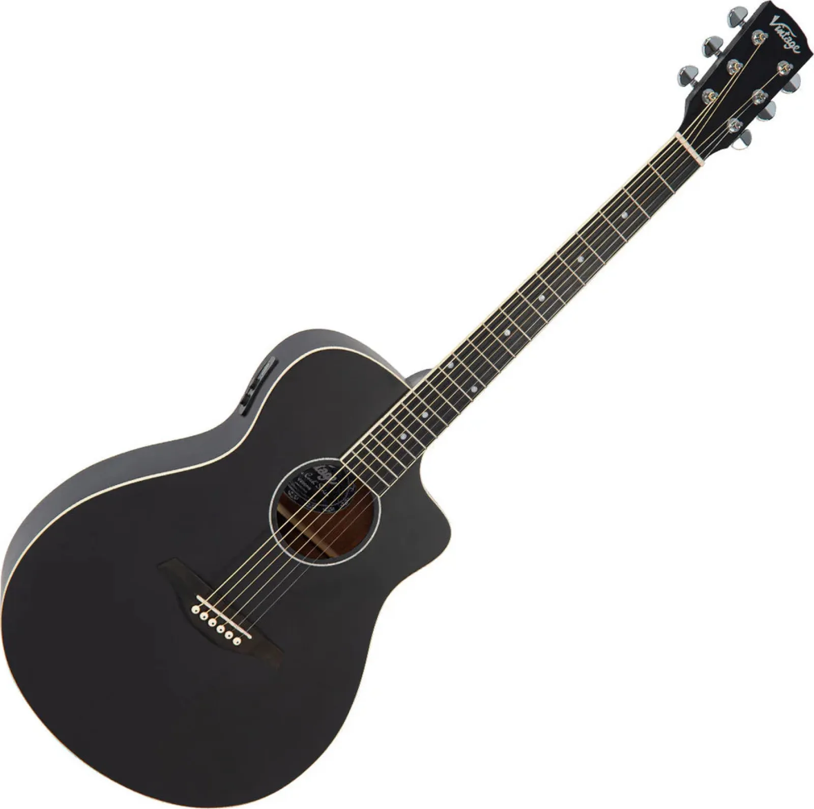 VINTAGE VEC300MB electro-acoustic guitar